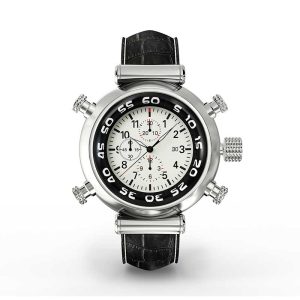 New Fashioned Black Strap Wristwatch